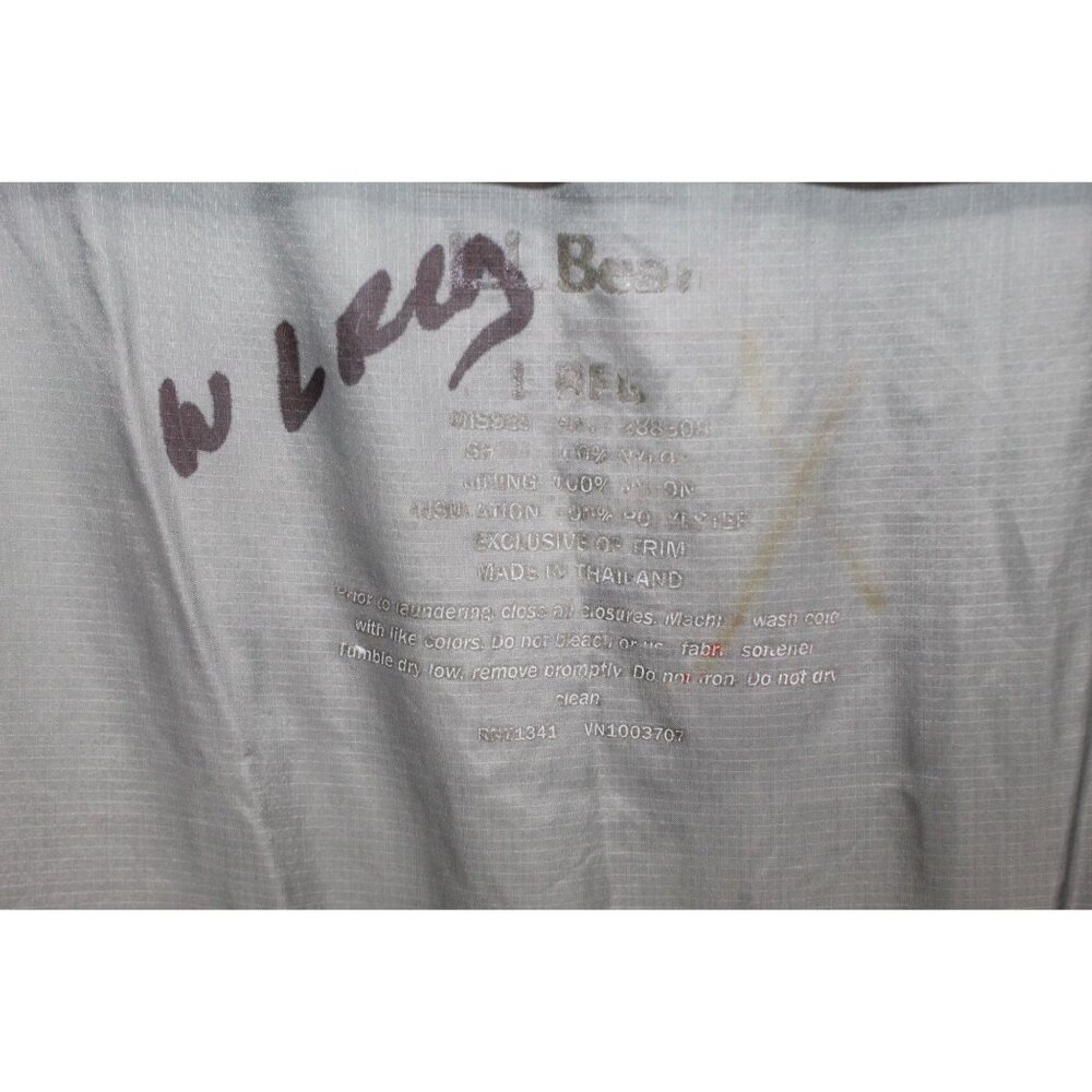 LL Bean Primaloft Packaway Jacket Black Size L - Picture 7 of 10